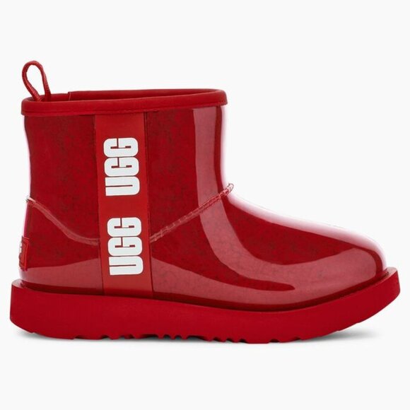 UGG Classic Clear Mini II Kids Waterproof Boots - Picture 5 of 10